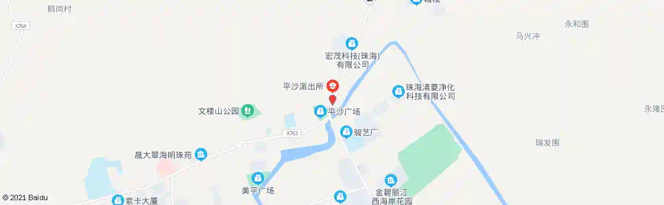 珠海五一三广场_公交站地图_珠海公交_妙搜公交查询2025