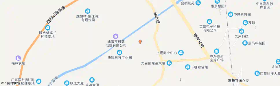 珠海三乡第二工业区_公交站地图_珠海公交_妙搜公交查询2025