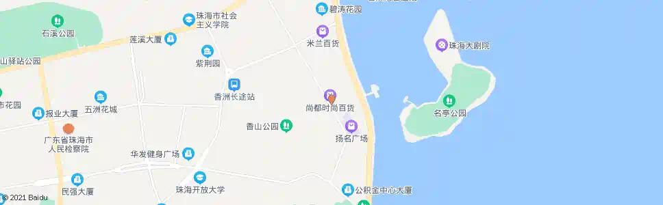 珠海百货公司_公交站地图_珠海公交_妙搜公交查询2025