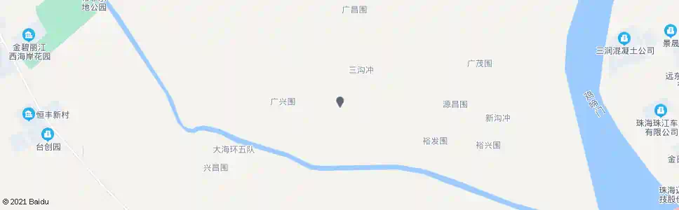 珠海三沟_公交站地图_珠海公交_妙搜公交查询2025