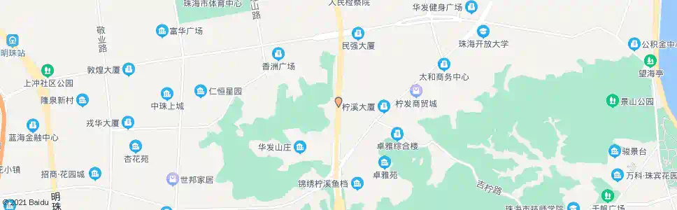 珠海石竹苑_公交站地图_珠海公交_妙搜公交查询2025