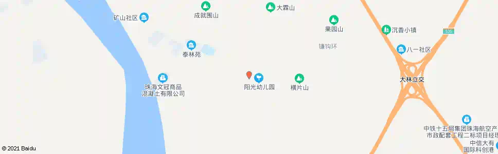 珠海大林居委会_公交站地图_珠海公交_妙搜公交查询2025