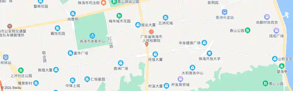 珠海南村东_公交站地图_珠海公交_妙搜公交查询2025