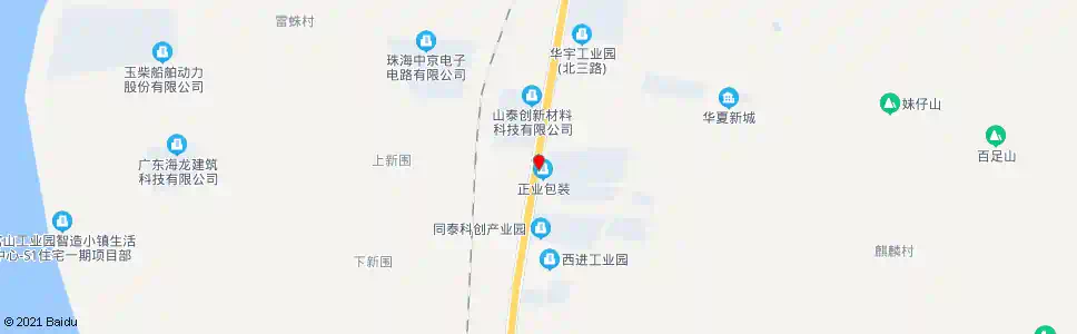 珠海正业_公交站地图_珠海公交_妙搜公交查询2025