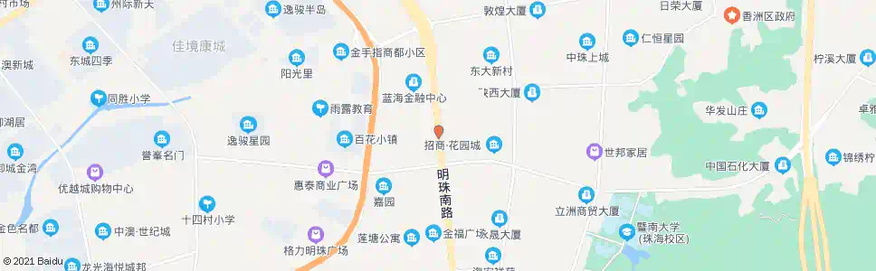 珠海翠微_公交站地图_珠海公交_妙搜公交查询2025