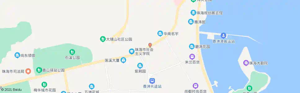 珠海梅华东_公交站地图_珠海公交_妙搜公交查询2025