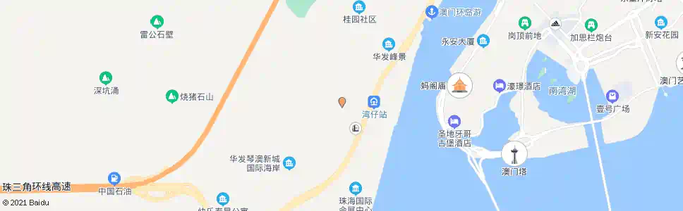 珠海银坑村_公交站地图_珠海公交_妙搜公交查询2025