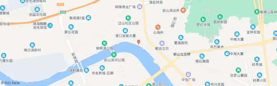 珠海漾湖明居西门_公交站地图_珠海公交_妙搜公交查询2025