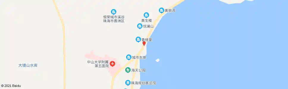 珠海契爷岭_公交站地图_珠海公交_妙搜公交查询2025