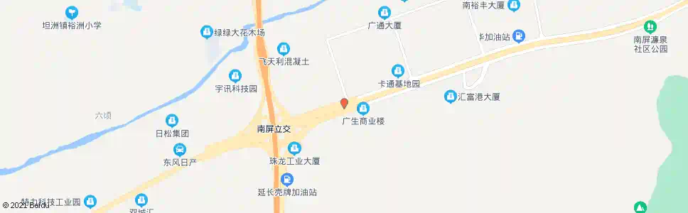 珠海广生_公交站地图_珠海公交_妙搜公交查询2025