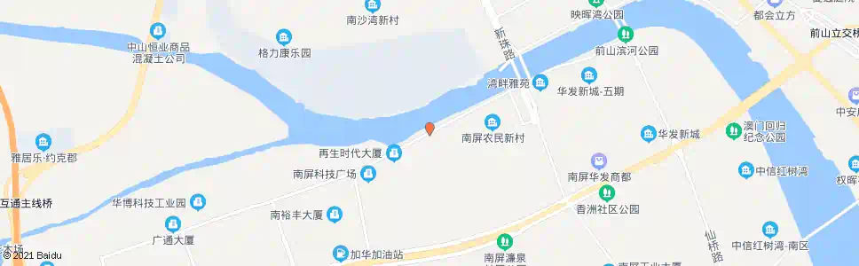 珠海南泰明湾_公交站地图_珠海公交_妙搜公交查询2025