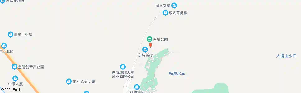 珠海东坑公园_公交站地图_珠海公交_妙搜公交查询2025