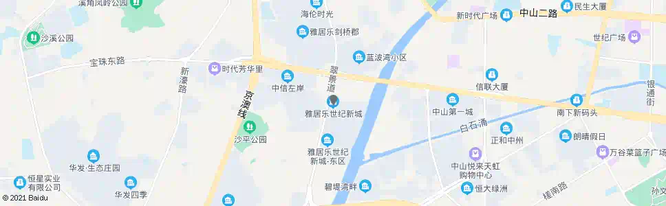 珠海雅居乐新城路口_公交站地图_珠海公交_妙搜公交查询2025