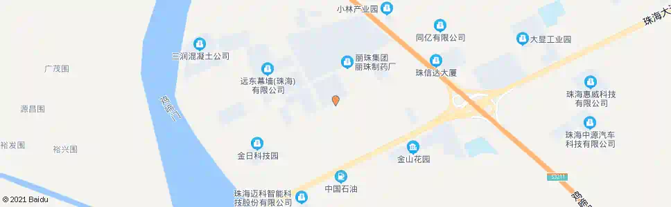 珠海创业南路东_公交站地图_珠海公交_妙搜公交查询2025