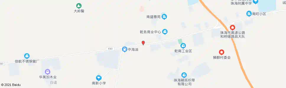 珠海超群电子_公交站地图_珠海公交_妙搜公交查询2025