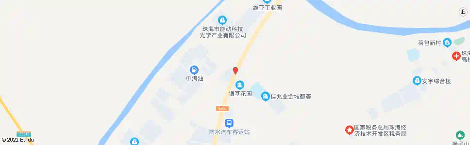 珠海南通花园_公交站地图_珠海公交_妙搜公交查询2025