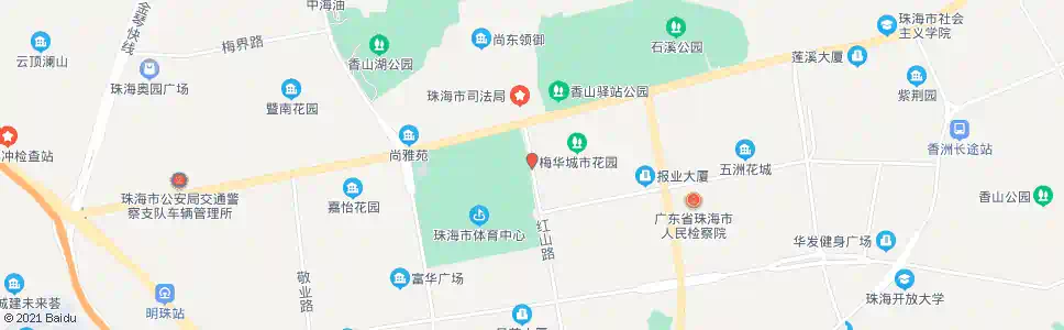 珠海行政服务中心_公交站地图_珠海公交_妙搜公交查询2025