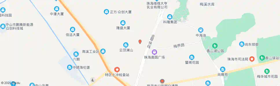 珠海云顶澜山_公交站地图_珠海公交_妙搜公交查询2025