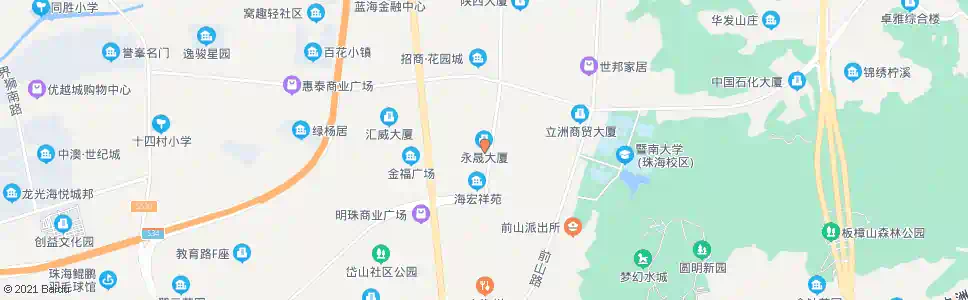 珠海军分区_公交站地图_珠海公交_妙搜公交查询2025