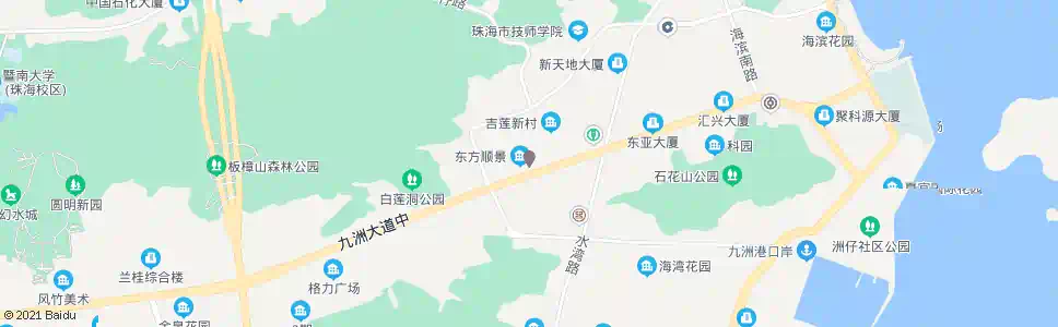 珠海中电大厦_公交站地图_珠海公交_妙搜公交查询2025