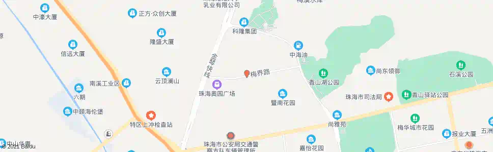 珠海公安村_公交站地图_珠海公交_妙搜公交查询2025