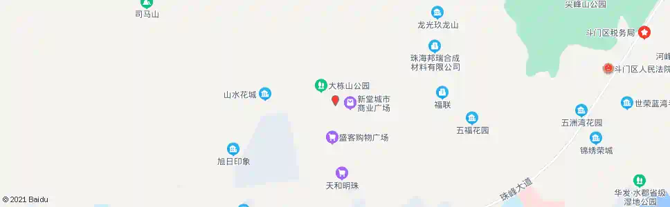 珠海东澳村(新堂路)_公交站地图_珠海公交_妙搜公交查询2025