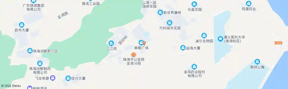 珠海金龙花园_公交站地图_珠海公交_妙搜公交查询2025