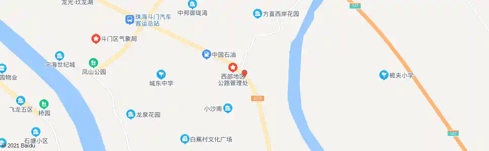 珠海田家炳中学_公交站地图_珠海公交_妙搜公交查询2025