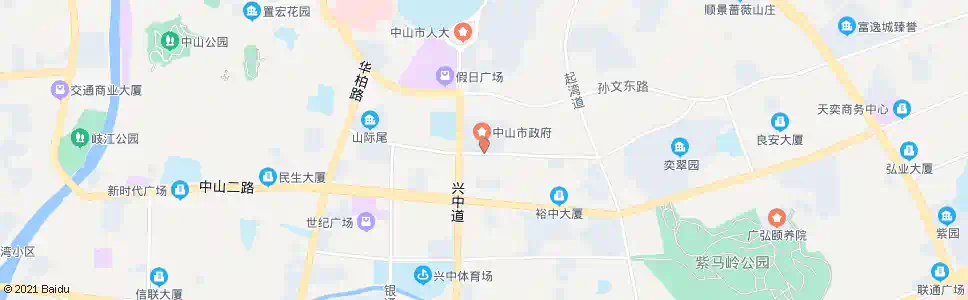 珠海兴中体育馆东_公交站地图_珠海公交_妙搜公交查询2025