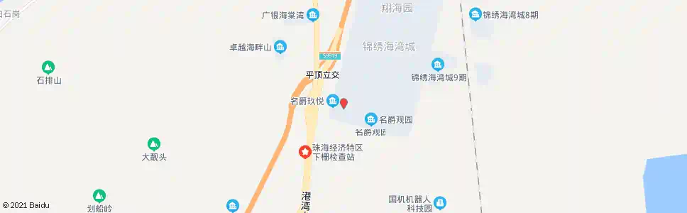 珠海翠亨医院_公交站地图_珠海公交_妙搜公交查询2025