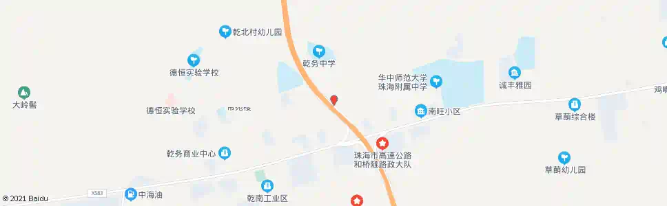 珠海东澳西_公交站地图_珠海公交_妙搜公交查询2025