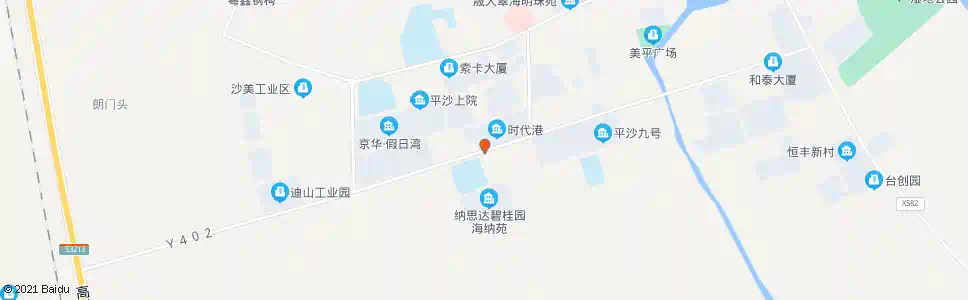 珠海平沙一中_公交站地图_珠海公交_妙搜公交查询2025