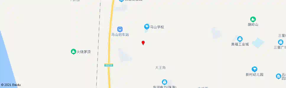 珠海马山村东_公交站地图_珠海公交_妙搜公交查询2025