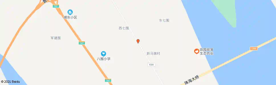 珠海七围_公交站地图_珠海公交_妙搜公交查询2025