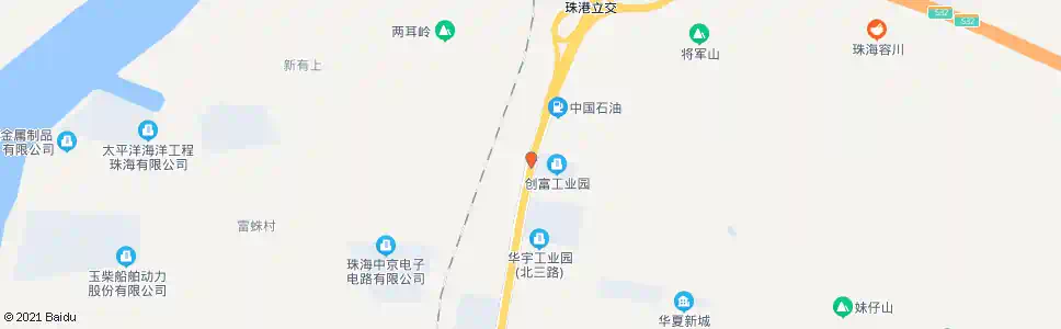 珠海凯德斯工业园_公交站地图_珠海公交_妙搜公交查询2025