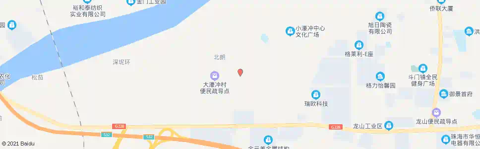 珠海大濠冲_公交站地图_珠海公交_妙搜公交查询2025