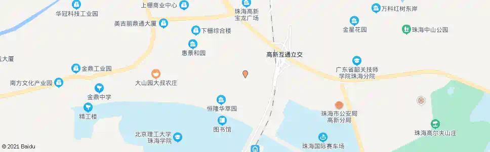 珠海宝刚公司_公交站地图_珠海公交_妙搜公交查询2025