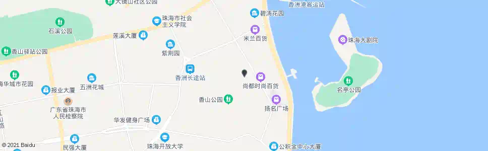 珠海狮山路东_公交站地图_珠海公交_妙搜公交查询2025