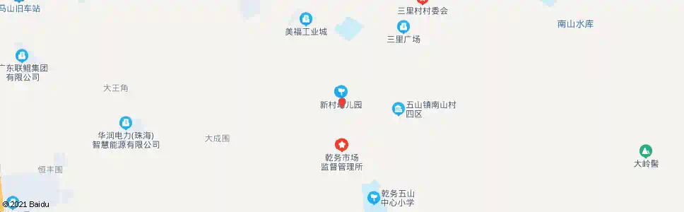 珠海沙龙新村_公交站地图_珠海公交_妙搜公交查询2025