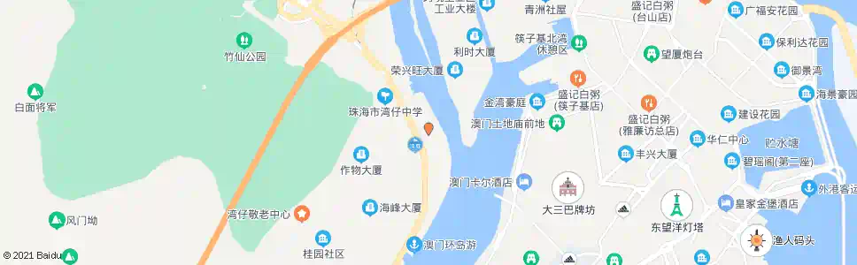 珠海鸿景花园_公交站地图_珠海公交_妙搜公交查询2025