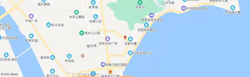 珠海粤海东_公交站地图_珠海公交_妙搜公交查询2025