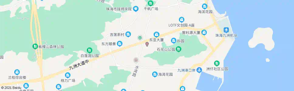 珠海国地税服务厅_公交站地图_珠海公交_妙搜公交查询2025