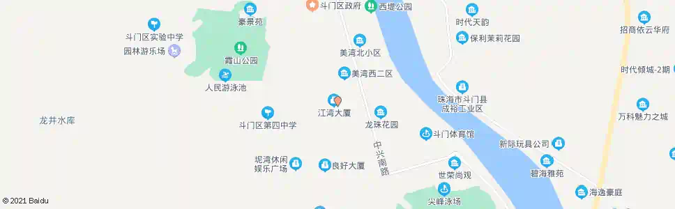 珠海井岸镇府_公交站地图_珠海公交_妙搜公交查询2025