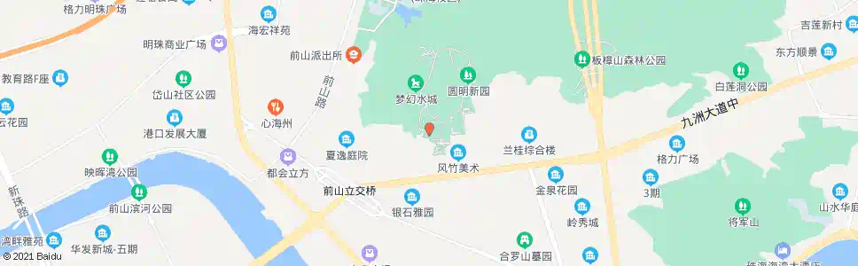 珠海巨龙古玩城_公交站地图_珠海公交_妙搜公交查询2025