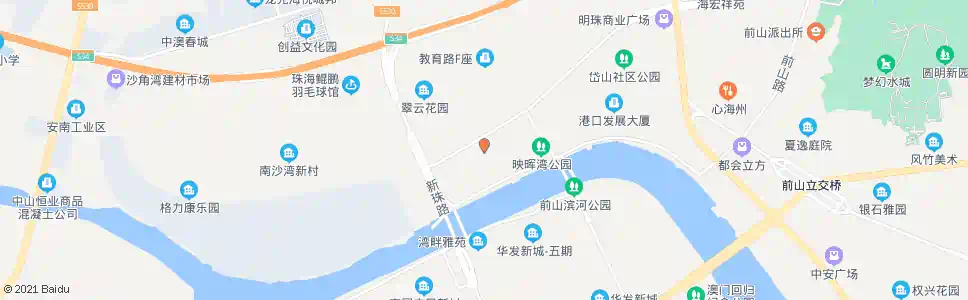 珠海板芙市场_公交站地图_珠海公交_妙搜公交查询2025