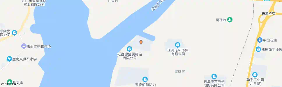 珠海太平洋粤新_公交站地图_珠海公交_妙搜公交查询2025