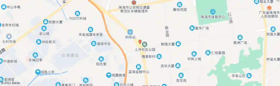 珠海人民西路口_公交站地图_珠海公交_妙搜公交查询2025