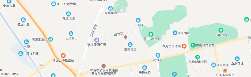 珠海诚丰怡园_公交站地图_珠海公交_妙搜公交查询2025