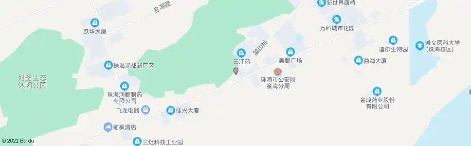 珠海斜尾_公交站地图_珠海公交_妙搜公交查询2025