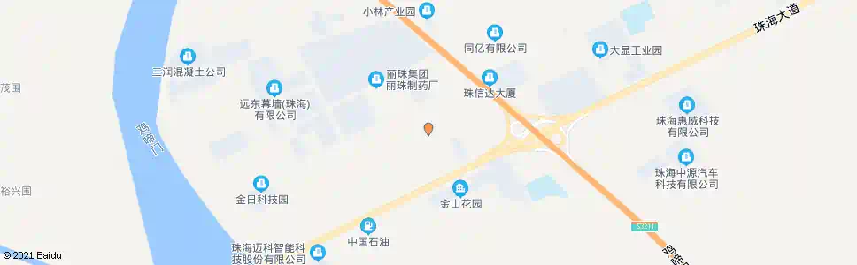 珠海创业东路_公交站地图_珠海公交_妙搜公交查询2025
